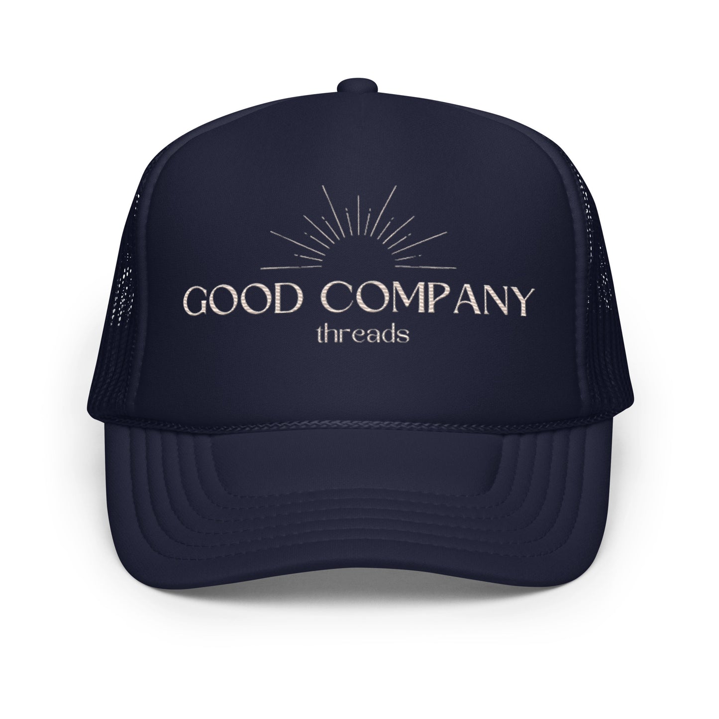 Good Company Sunrise Embroidered Trucker Hat