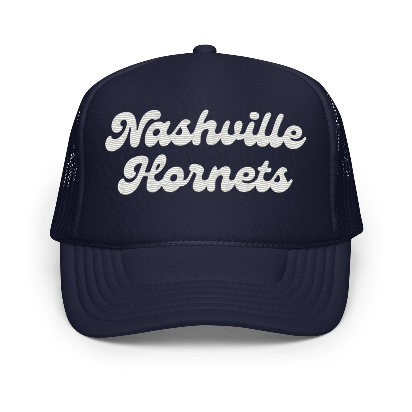 Hornets Embroidered Trucker Hat