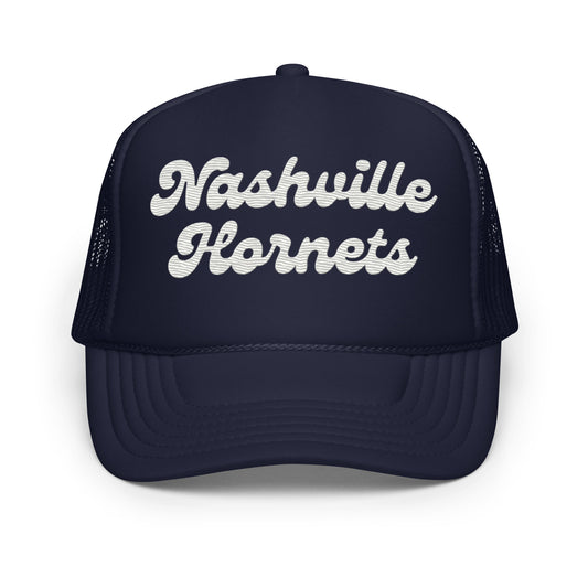 Hornets Embroidered Trucker Hat